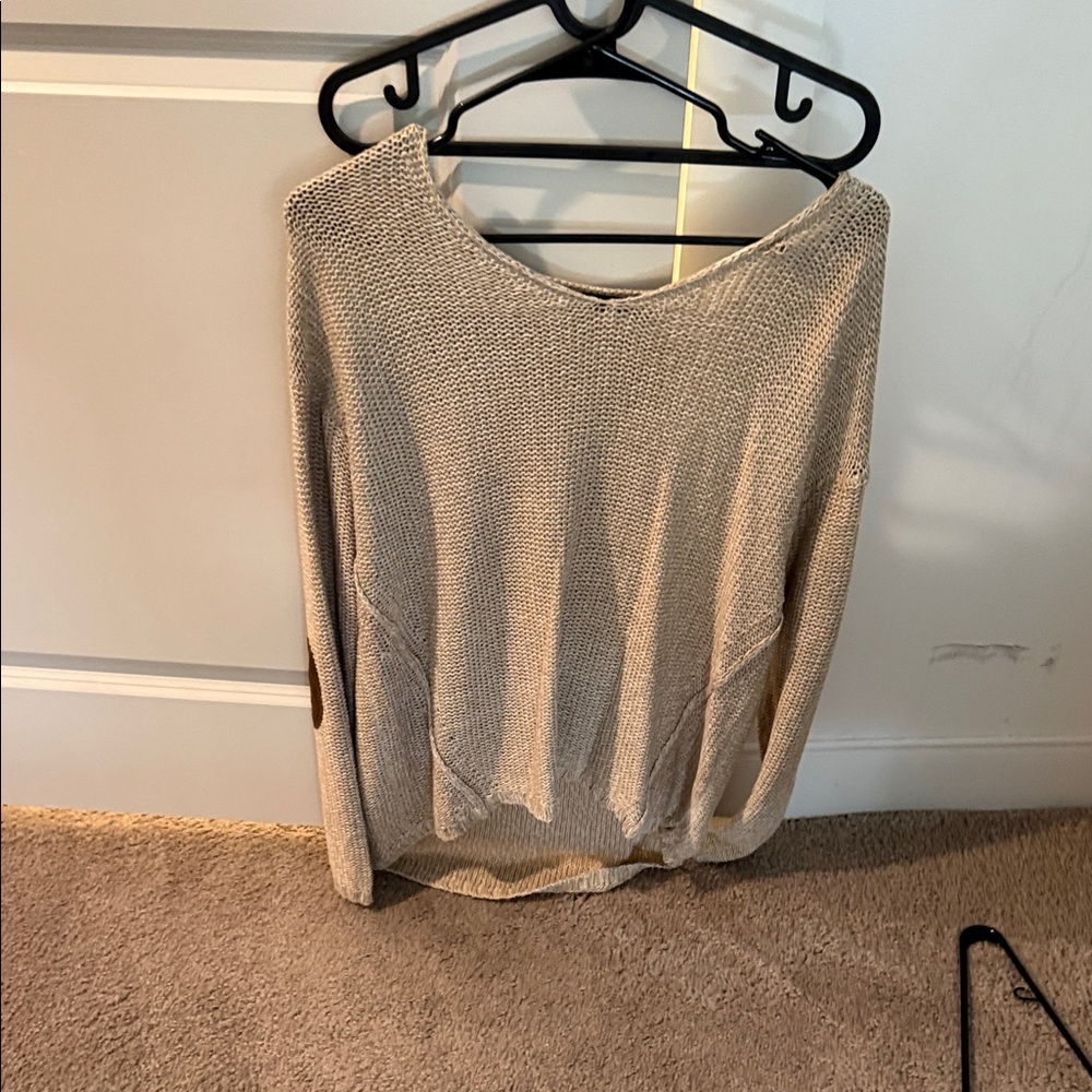 RDI Light Beige Crew Neck Sweater